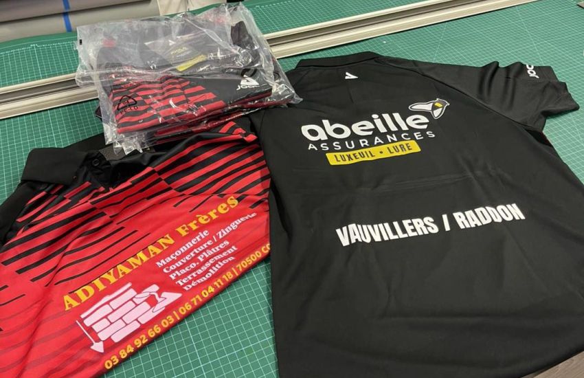 Maillots tennis de table